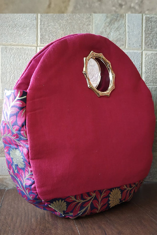 Magenta Circular Bag